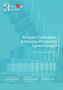 Modular Construction A Housing Affordability Game Changer