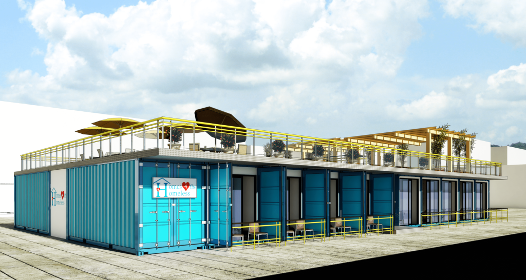 Container Housing Exterior